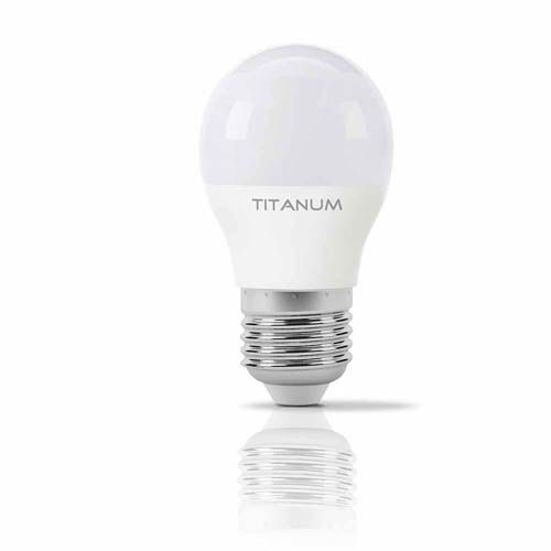 Лампа світлодіодна G45 6Вт E27 3000К, TITANUM