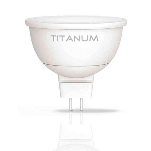 Лампа світлодіодна MR16 6Вт GU5.3 4100К, TITANUM