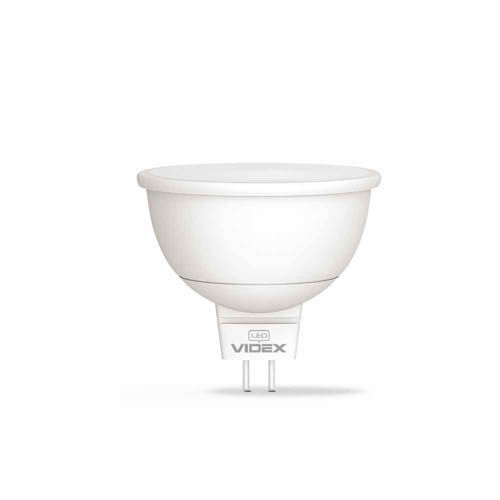 Лампа світлодіодна MR16e 12V 6Вт GU5.3 4100К, Videx