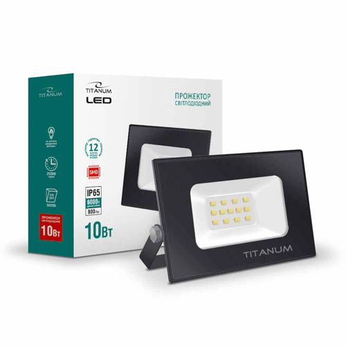 Прожектор світлодіодний TLF106 10Вт 6000К, TITANUM