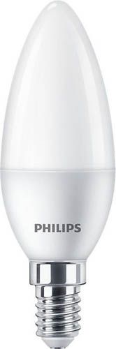 Лампа світлодіодна PHILIPS "свічка" ESS LEDCandle 5W 470lm E14 840 B35 ND FR RCA
