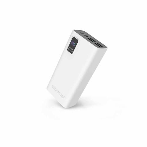 Повербанк 728S 30000mAh 22.5W White, TITANUM