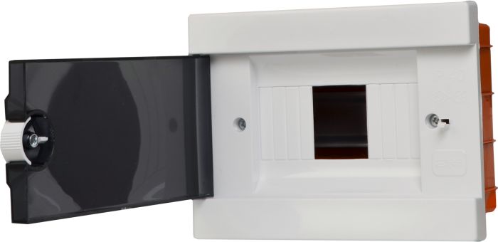 Корпус модульний, пластик., 6 мод. вбуд., UBox, АСКО-УКРЕМ