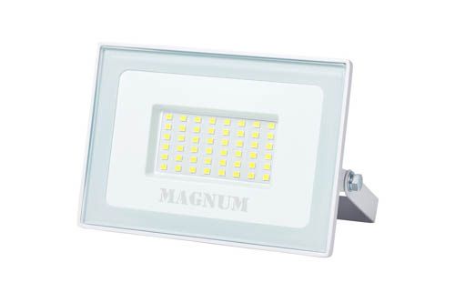 Прожектор світлодіодний FL12 ECO LED 50Вт slim, 6500К, IP65, білий, MAGNUM