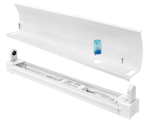 Світильник накладний FLP2 1x15W з одностороннім відбивачем, DeLux