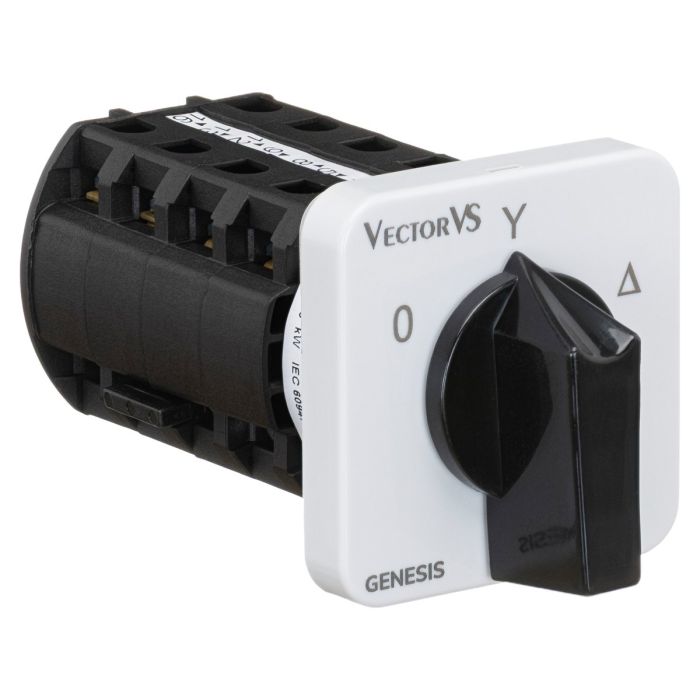 Кулачковий перемикач Vector VS GC 16A схема 12 (0-Y-дельта)