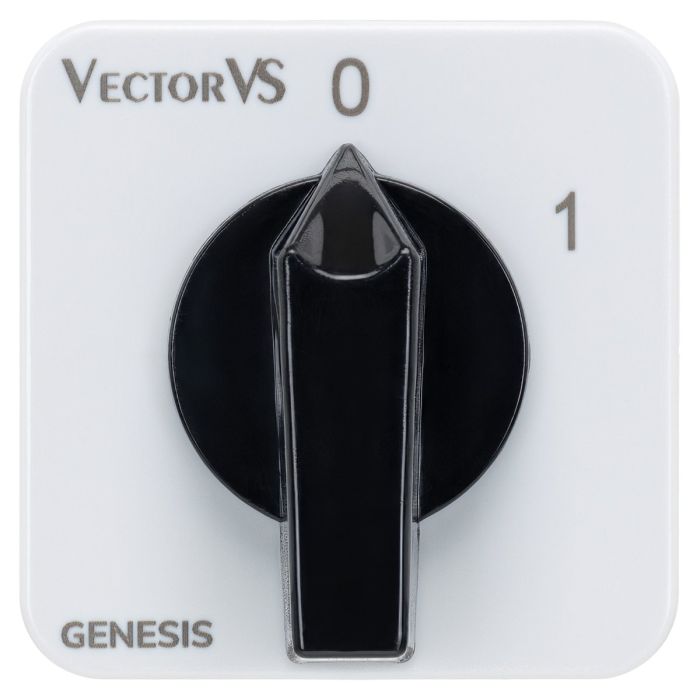 Кулачковий перемикач Vector VS GC 16A схема 66 (Лін. напр./Фаз. напр.)