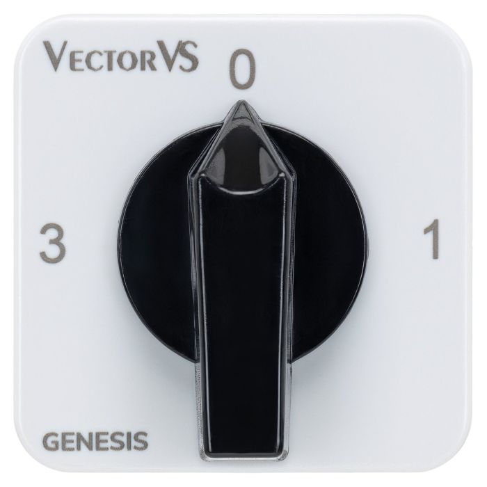 Кулачковий перемикач Vector VS GC 16A схема 98 (Фаз. струми через ТС)