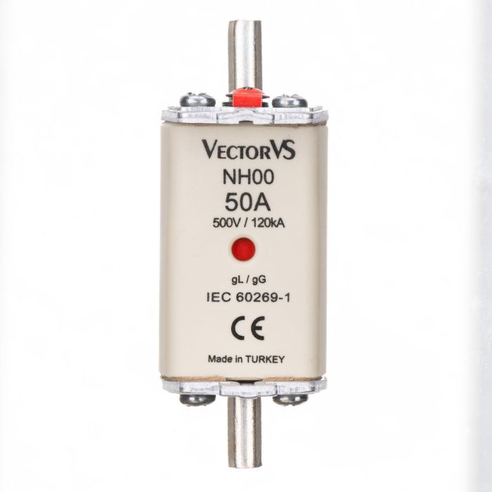 Запобіжник Ножовий Vector VS GENESIS NH00 50А 500V AC gG