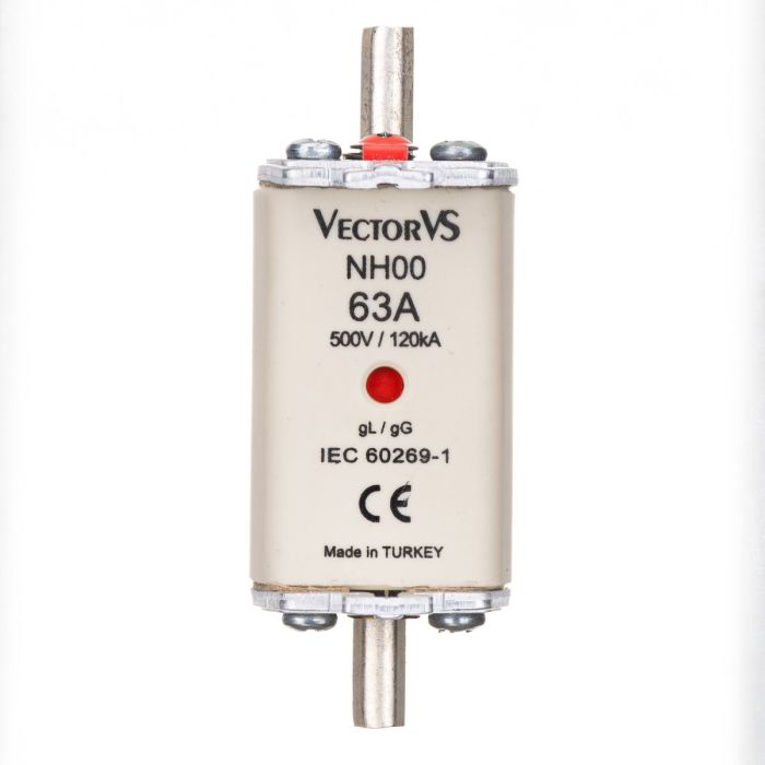 Запобіжник Ножовий Vector VS GENESIS NH00 63А 500V AC gG
