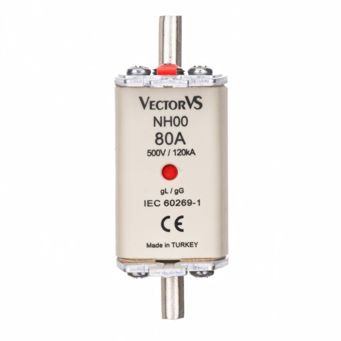 Запобіжник Ножовий Vector VS GENESIS NH00 80А 500V AC gG
