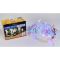Гірлянда внутрішня ICICLE 100LED 3,2х0,7м RGB прозора IP20 Delux