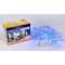 Гірлянда внутрішня ICICLE 100LED 3,2х0,7м (синє світло) прозора IP20 Delux