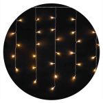 Гірлянда внутрішня ICICLE 75LED 2х0,7м (тепле біле світло) прозора IP20 Delux