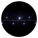 Гірлянда внутрішня STRING 100LED 5м (біле світло) чорна IP20 Delux