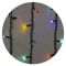 Гірлянда зовнішня ICICLE 75LED 2x0.7м блимаюча RGB чорна IP44 Delux