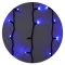 Гірлянда зовнішня ICICLE 75LED 2x0.7м (синє світло) чорна IP44 Delux