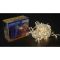 Гірлянда зовнішня ICICLE 75LED 2x0.7м (тепле біле світло) біла IP44 Delux