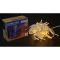 Гірлянда зовнішня ICICLE 75LED 2x0.7м (жовте світло) біла IP44 Delux