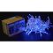 Гірлянда зовнішня STRING 100LED 10м (синє світло) біла IP44 Delux