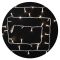 Гірлянда зовнішня STRING 100LED 10м (тепле біле світло) біла IP44 Delux