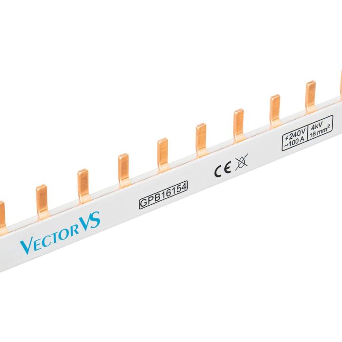 Гребінчаста шина Vector VS GENESIS 16мм2 1P штирьова 54 мод.