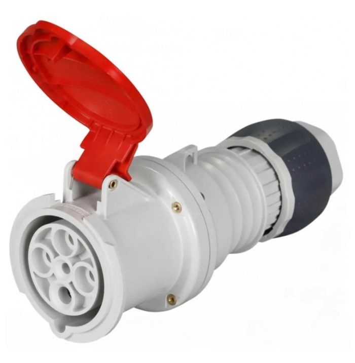 Розетка переносна IEC 309 HP IP44 3P+E 63A 400V 6H GEWISS