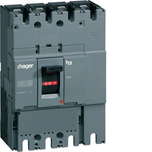 Роз'єднувач h400-h630, In=400А, 4п, Hager