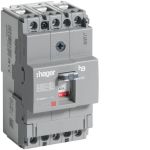 Автоматичний вимикач Hager x160: In=40А, 18kA, 3п