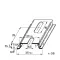 Монтажна DIN-рейка HDG 35x7.5mm з перфорацією (Galvanic), (довж. 2м, товщ. 1мм)