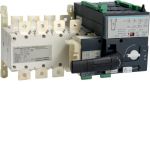 Перемикач АВР корпусний з мотоприводом, котроллер, I-0-II, 4п 400А, Hager