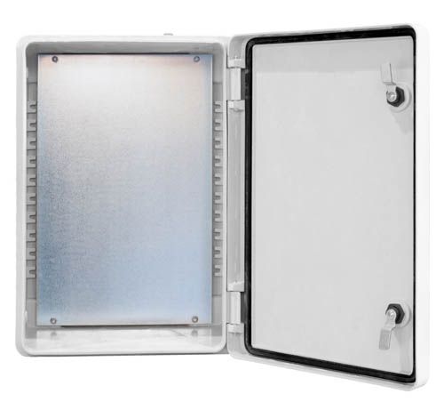 Корпус удароміцний з GRP-поліестеру e.plbox.industrial.50.35.22, 500 x 350 x 220мм, ІР67, E.NEXT