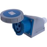 Силова розетка стаціонарна e.socket.123.32.67, 3p, 230В, 32А , IP67, E.NEXT