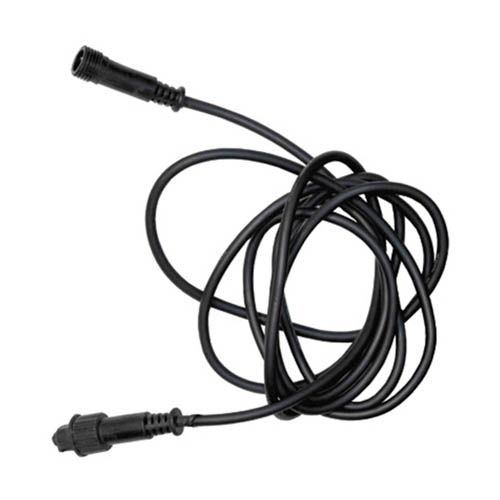 Конектор для гірлянд Connector 3м 1 вихід IP44 чорна Delux