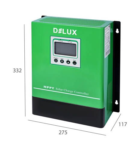 Контролер заряду CM12V / 24V / 36V / 48V 100A MPPT, DeLux