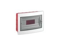 Корпус пластиковий ЩРВ-П-12 мод. 1ряд вбудований 285х214х100 IP40 UEC