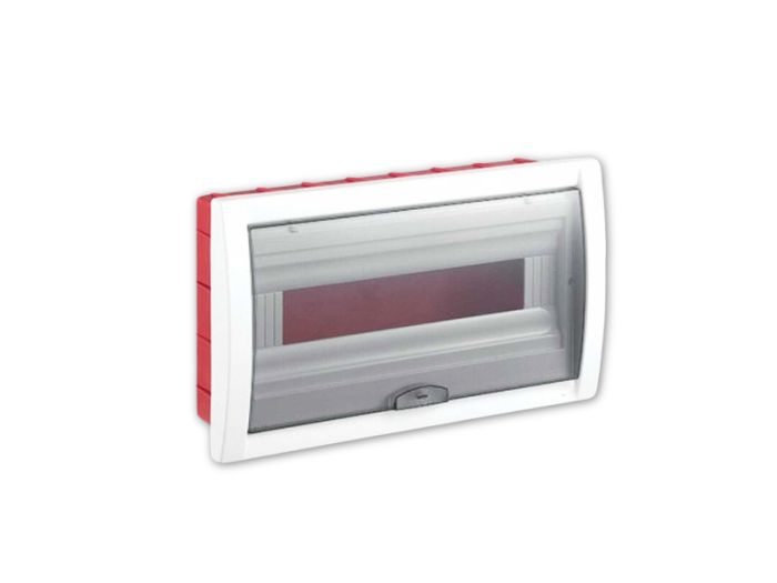 Корпус пластиковий ЩРВ-П-18 мод. 1ряд вбудований 366х213х100 IP40 UEC