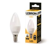Лампа світлодіодна L-С37 6Вт 4100K Е14, Lebron