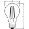 Лампа світлодіодна OSRAM філаментна "свічка" CLAS P25 2,5W/827 230V E27
