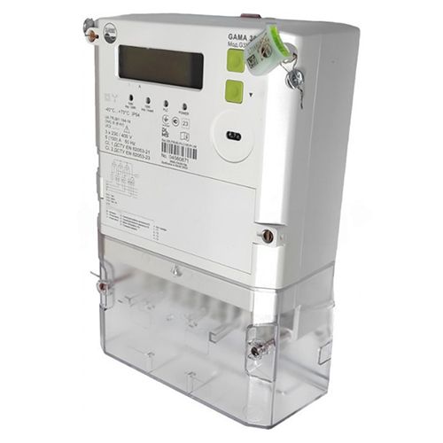 Лічильник електроенергії GAMA 300 G3Y 144.230.F38.B2.P4.C100.R1.H6, 5(100)А 3-ф., PLC, багатотарифний, Elgama