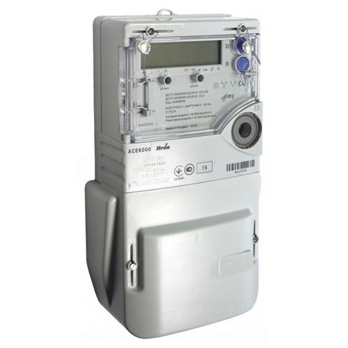 Лічильник електроенергії Itron ACE 6000 CT 0.5s, трифазний 5(10) А, багатотарифний