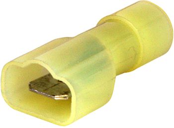 Наконечник-з'єднувач ізольований серії FN e.terminal.stand.mdfn5.5.250.yellow (fn.m.4.6) 4-6 кв.мм "папа", 100шт, E.NEXT