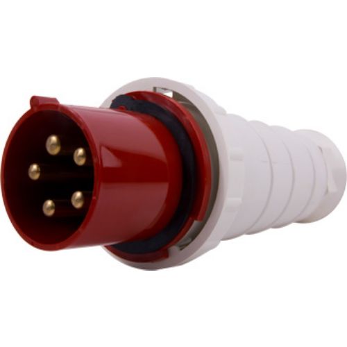 Силова вилка переносна e.plug.pro.5.125, 5p, 380В, IP67, 125А, E.NEXT