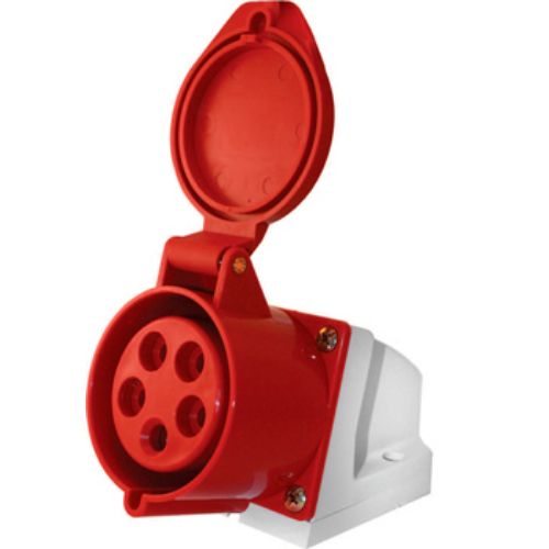 Силова розетка стаціонарна e.socket.pro.5.16, 5p, 380В, 16А, E.NEXT