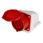 Силова розетка стаціонарна e.socket.pro.5.32, 5p, 380В, 32А, E.NEXT