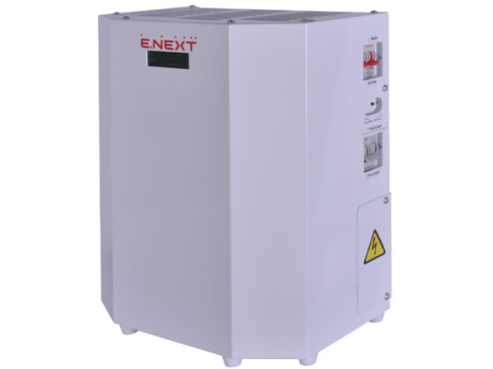 Стабілізатор напруги тиристорний e.stab.pro.12, 12kVA, однофазний, E.NEXT