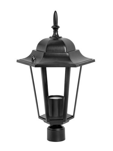 Вуличний світильник PALACE A003 60W E27 чорний, DeLux