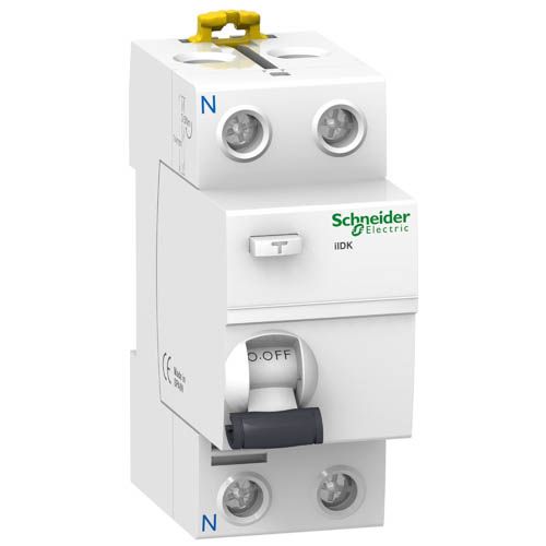 Диференційний вимикач (ПЗВ) iID K тип AC, 2P 25А 30мА, Schneider Electric