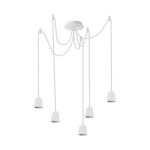 Підвіс стельовий ERKA 525 2м білий 5xЕ27