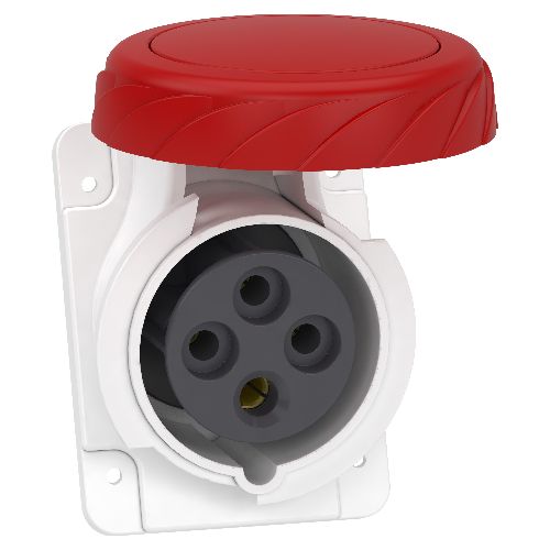 Кабельна розетка стаціонарна прихованої проводки 16А 3P+E IP67 380В, Schneider Electric